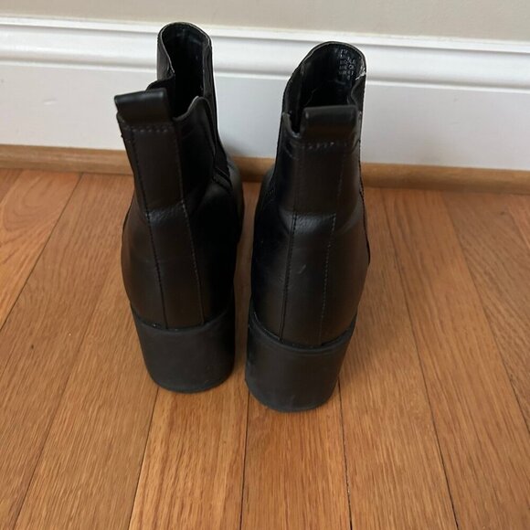 MIA Jody Chelsea Black Ankle Chunky Boot Booties Women’s Size 8 - Picture 5 of 9